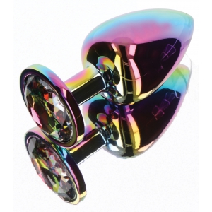 Bijou anal Alu TWILIGHT RAINBOW L 8.5 x 4cm