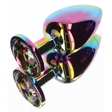 Bijou anal Alu TWILIGHT RAINBOW L 8.5 x 4cm