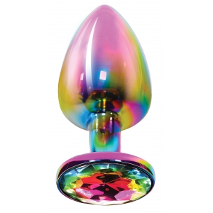 Bijou anal Alu TWILIGHT RAINBOW L 8.5 x 4cm