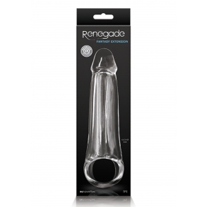 Gaine de pénis EXTENSION DICK M 20 X 4cm