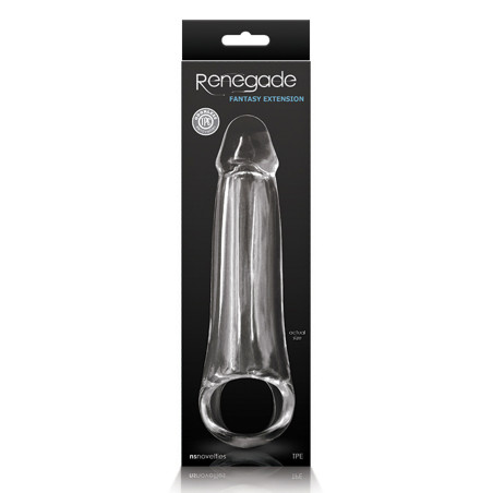 Gaine de pénis EXTENSION DICK M 20 X 4cm