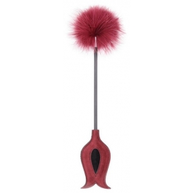 Cravache-Plumeau VICTORIA Pourpre 43cm 2