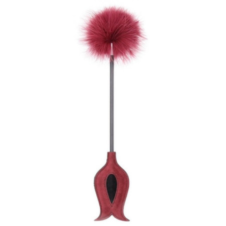 Cravache-Plumeau VICTORIA Pourpre 43cm