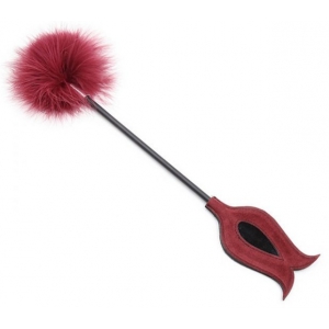 Cravache-Plumeau VICTORIA Pourpre 43cm