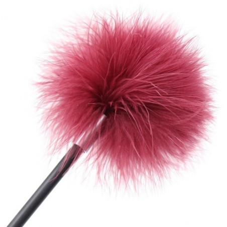 Cravache-Plumeau VICTORIA Pourpre 43cm