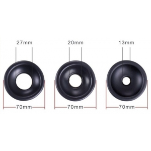 lot de 3 manchons pour Pompe de pénis 60mm