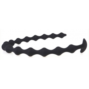 Chapelet anal LONG THIN BEADS Deepleasure de 55 cm