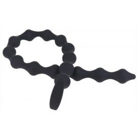 Chapelet anal LONG THIN BEADS Deepleasure de 55 cm 2