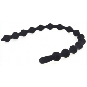 Chapelet anal LONG THIN BEADS Deepleasure de 55 cm