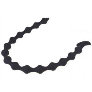 Chapelet anal LONG THIN BEADS Deepleasure de 55 cm