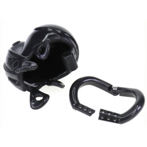 Cage de chasteté FULL EGG 7.7 x 2.8cm Noire