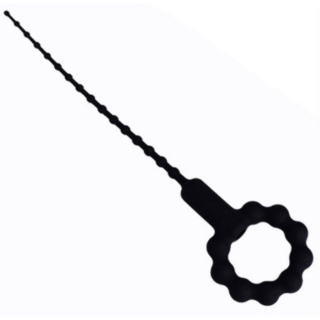 Tige d'urètre vibrante Silicone O RING 17.5cm | Diamètre 3 à 8mm