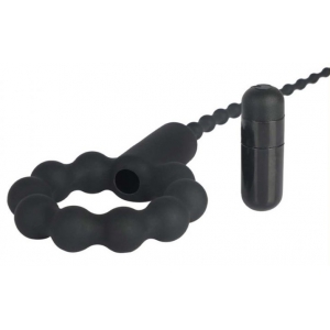 Tige d'urètre vibrante Silicone O RING 17.5cm | Diamètre 3 à 8mm