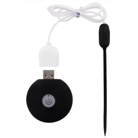 Tige d'urètre vibrante Silicone GALAKU 10.5cm | Diamètre 4mm