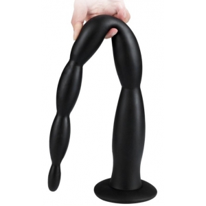 Gode SCALE BEADS S 30 x 3cm Noir