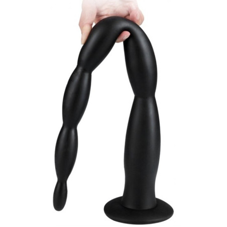 Gode SCALE BEADS S 30 x 3cm Noir