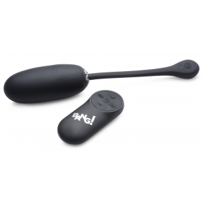 Oeuf anal vibrant PLUSH EGG 8.5 x 3.3cm