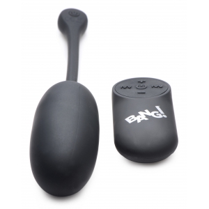 Oeuf anal vibrant PLUSH EGG 8.5 x 3.3cm