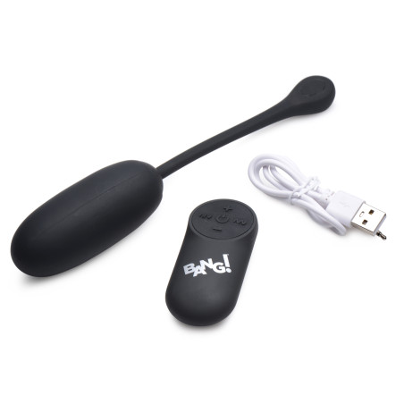 Oeuf anal vibrant PLUSH EGG 8.5 x 3.3cm