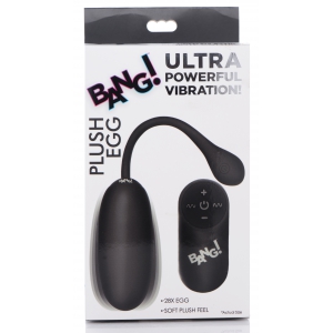 Oeuf anal vibrant PLUSH EGG 8.5 x 3.3cm