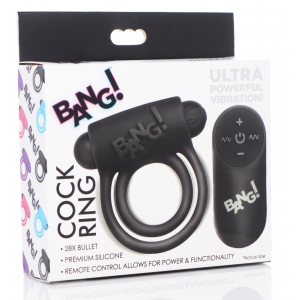 Cockring vibrant en silicone vibrant  RING VIBES 30 et 45mm