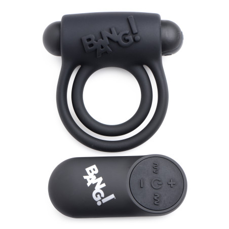 Cockring vibrant en silicone vibrant  RING VIBES 30 et 45mm