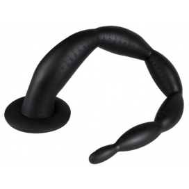 Gode SCALE BEADS M 40 x 4cm Noir 2