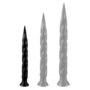 Gode LONG TAIL S 34 x 3.5cm Noir