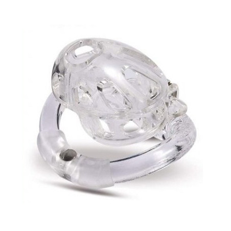 Cage de chasteté BEAM 6 x 3cm Transparente