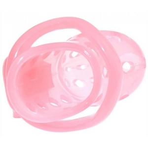 Cage de chasteté XGUARD 10 x 3cm Rose