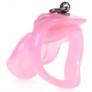 Cage de chasteté STOP THIS 9 x 3cm Rose
