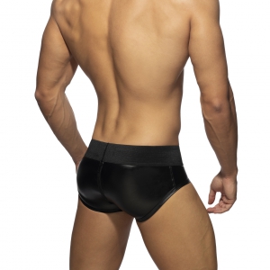 Slip FRONT & BACK ZIP RUB Noir