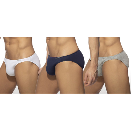 Pack 3 Slips Bikini en coton