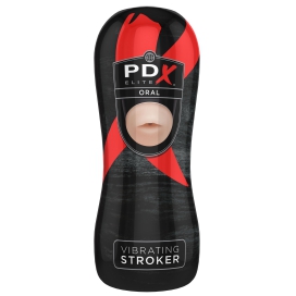 Masturbateur + Vibro PDX ELITE Bouche 2