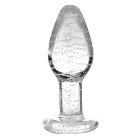 Plug anal en verre phosphorescent GLOW  S 7 x 2.8cm