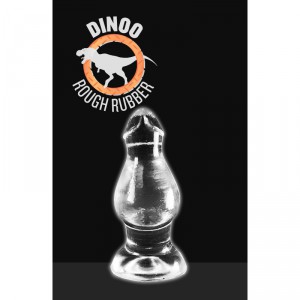 Gode XXL Dinoo Ceratops de 20cm en couleur Clear