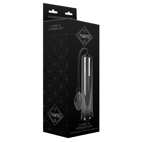 Pompe à pénis CLASSIC XL 30 x 6.5 cm Noire