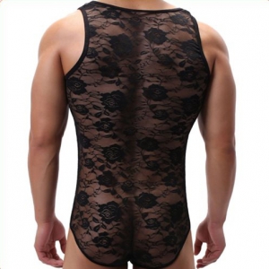 Combi Dentelle TEDDY Noir