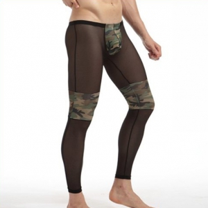 Longjohn SPLICED Noir-Camouflage