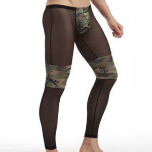 Longjohn SPLICED Noir-Camouflage