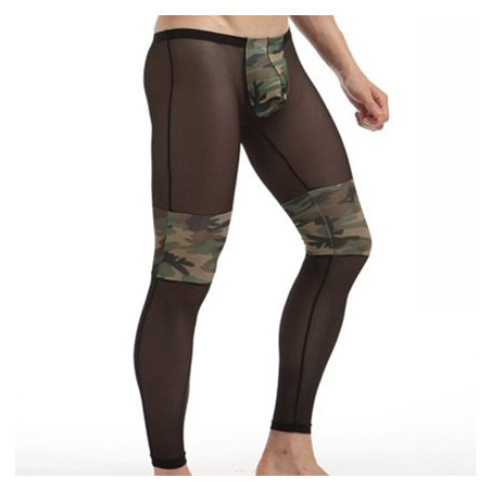 Longjohn SPLICED Noir-Camouflage