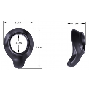 Cockring COCK ARMOUR Regular Noir
