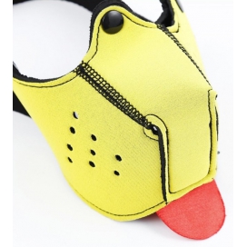 Museau + Langue Néoprène PUPPY Jaune 2