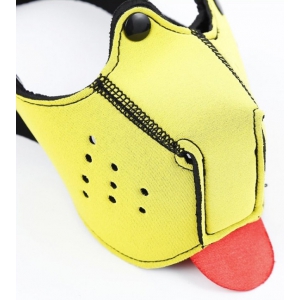 Museau + Langue Néoprène PUPPY Jaune