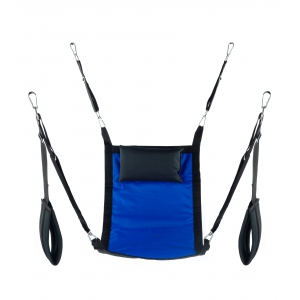 Sling en tissu Rectangle - Set complet Bleu