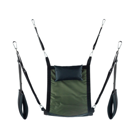Sling en tissu Rectangle - Set complet Kaki