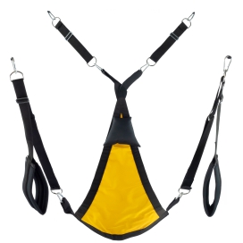 Sling en tissu Triangle - Set complet Jaune 2