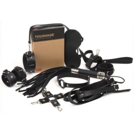 Coffret Bondage SM OBEDIENCE 10 Pièces Noir 2
