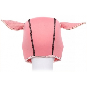 Cagoule Tête de Cochon PIG HOOD Rose