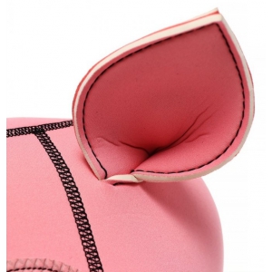 Cagoule Tête de Cochon PIG HOOD Rose